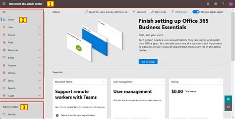 office 365 login admin center|Microsoft 365 admin center .